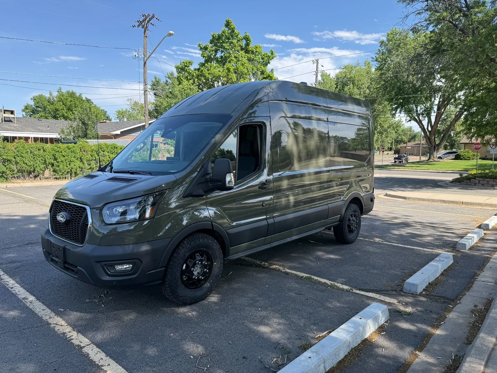 The van