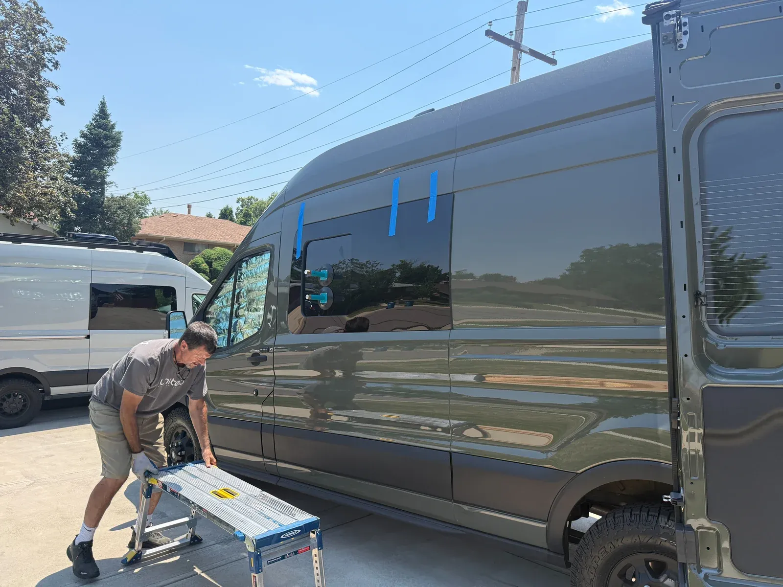 Window install in progress